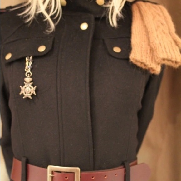 Authentic Barbour Falcon Wool Coat US Size 10 Excellent Condition - Picture 3 of 13